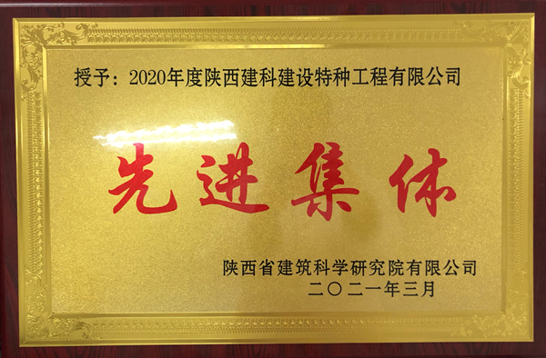 2020年度先进集体