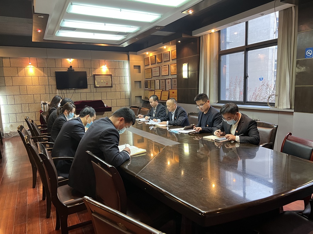 特种公司党支部召开党的二十大精神宣讲报告会